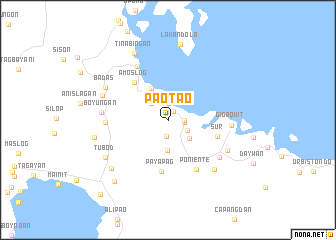 map of Paotao