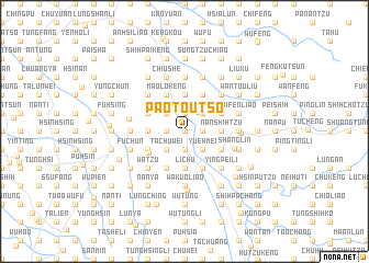 map of Pao-tou-ts\