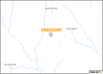 map of Paouignan