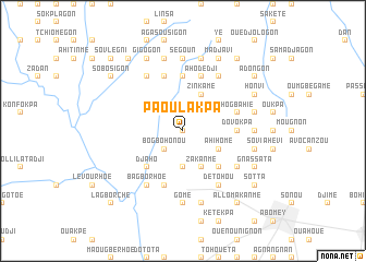 map of Paoulakpa