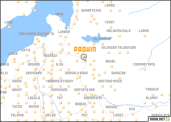 map of Pao-win