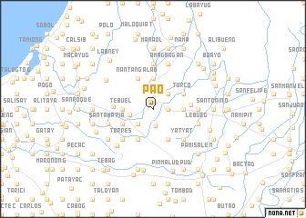 map of Pao