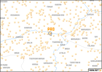 map of Pāo