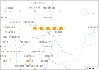 map of Papachacraloma