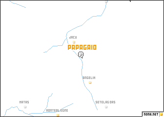 map of Papagaio