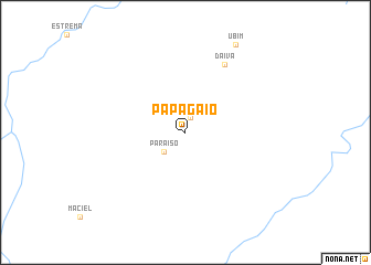 map of Papagaio