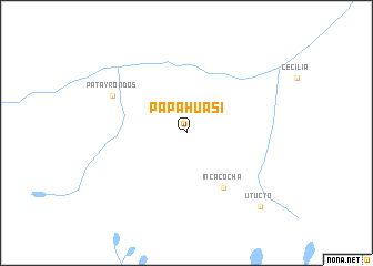 map of Papa-huasi