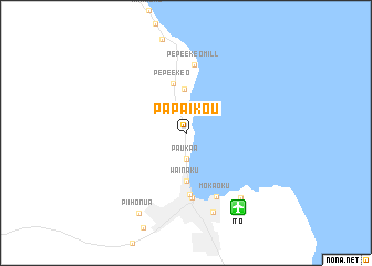 map of Papaikou