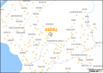 map of Papaj