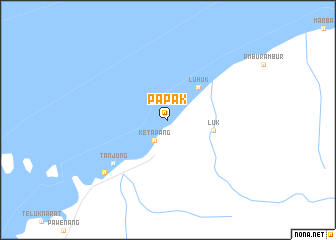 map of Papak