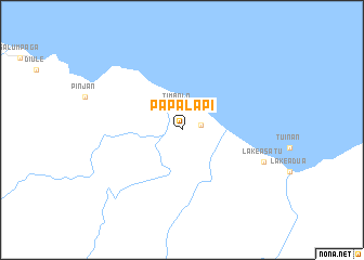 map of Papalapi