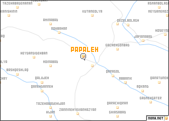 map of Pāpāleh