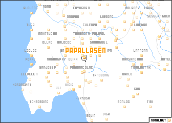 map of Papallasen