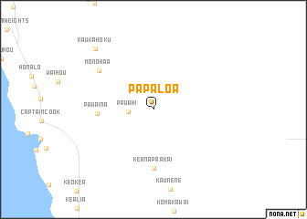 map of Papaloa