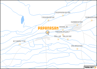 map of Papanāsam