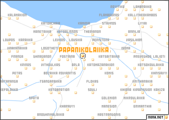 map of Papanikolaíika