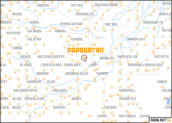 map of Papaoayan