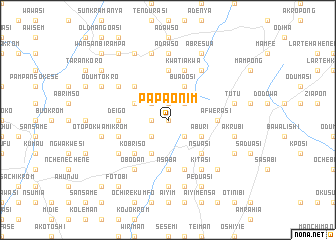 map of Papaonim