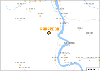 map of Paparéda