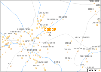 map of Papar