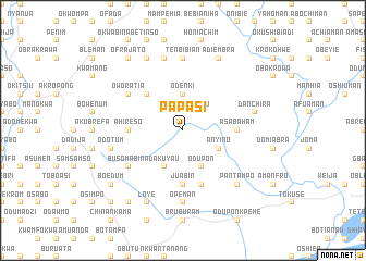 map of Papasi