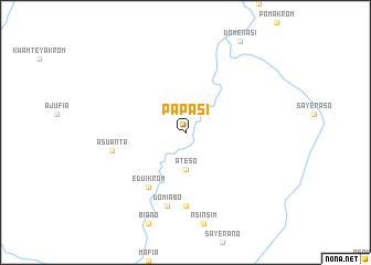 map of Papasi