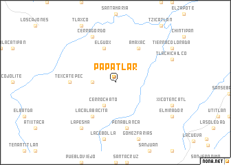 map of Papatlar