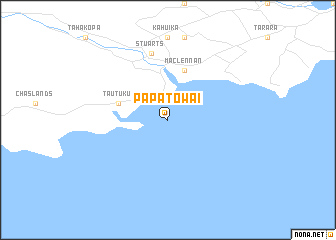 map of Papatowai