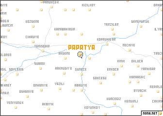 map of Papatya