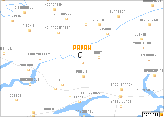 map of Papaw