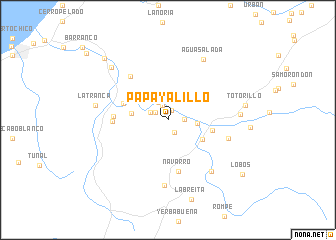 map of Papayalillo