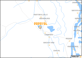 map of Papayal