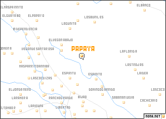 map of Papaya