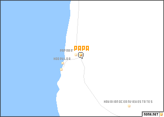 map of Papa