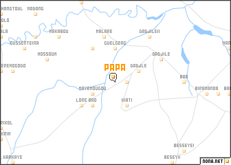 map of Papa