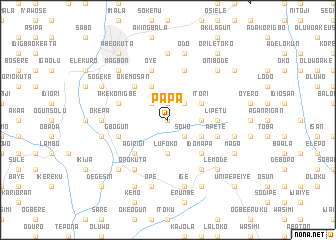 map of Papa