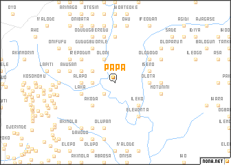map of Papa