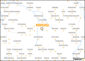 map of Papeasi