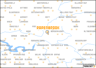 map of Papenbrook