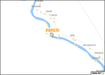 map of Papeni