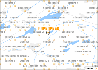 map of Papenveer