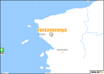 map of Papermaranda