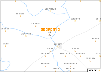 map of Papernya