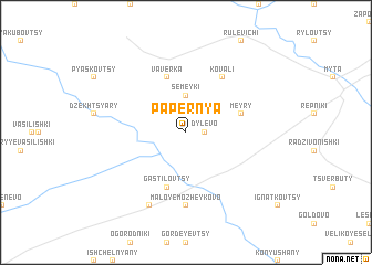 map of Papernya