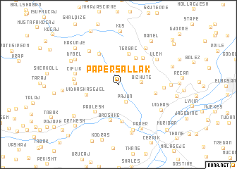 map of Papër-Sallak