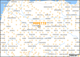 map of Papette