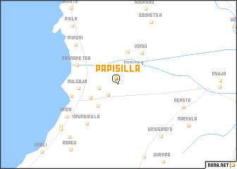 map of Papisilla