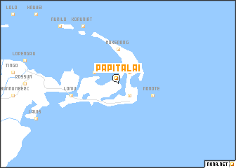map of Papitalai