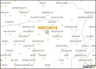 map of Papitanya
