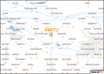 map of Papitz